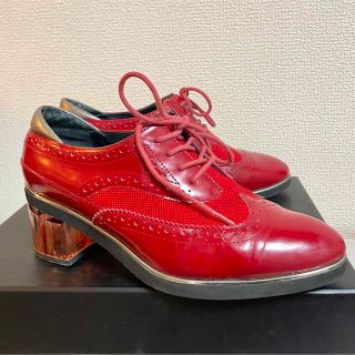 ユナイテッドヌード(UNITED NUDE)のUNITED NUDE brogue ヒールシューズ　37サイズ(ローファー/革靴)