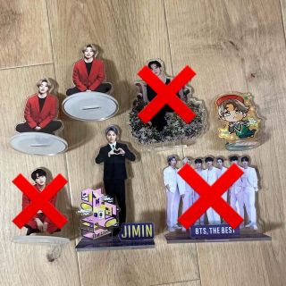 ボウダンショウネンダン(防弾少年団(BTS))のBTS JIMIN JIN TinyTan アクリルスタンド(アイドルグッズ)