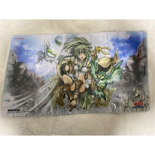 コナミ(KONAMI)の遊戯王　ガスタのつむじ風　プレイマット　未開封　ニューロン (カードサプライ/アクセサリ)