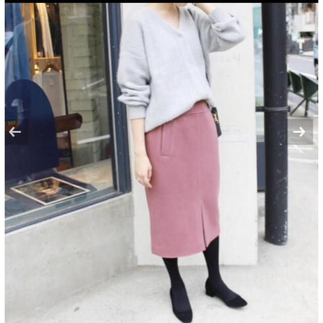 □最適□ SLOBE IENA スローブイエナ タイトミモレスカート www