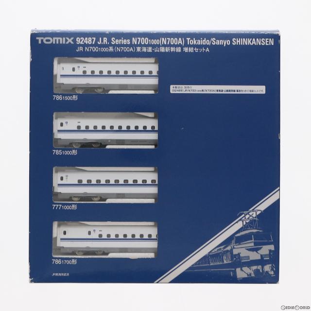 92487 JR N700-1000系(N700A) 東海道・山陽新幹線 増結セットA(4両) 動力無し N TOMIX型番
