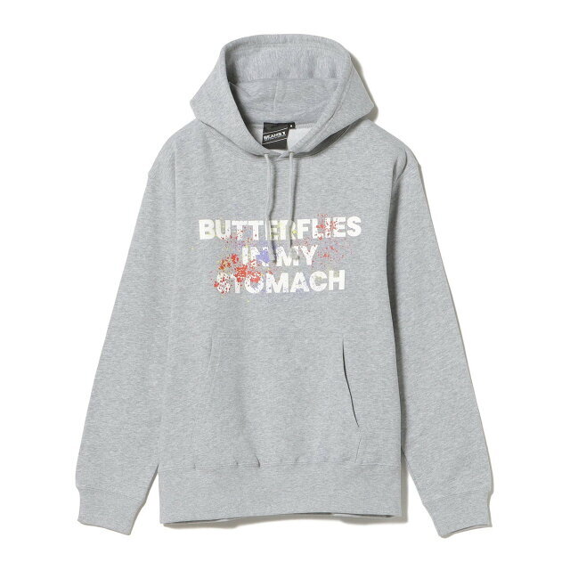 【GREY】【SPECIAL PRICE】BEAMS T / バタフライズ イン マイ ストマック パーカ 2