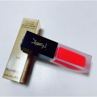 イヴサンローランボーテ(Yves Saint Laurent Beaute)の新品　未使用　YSL タトワージュクチュール　ベルベットクリーム　216 (口紅)