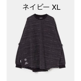 ワンエルディーケーセレクト(1LDK SELECT)のYGM × SEE SEE × S.F.C ボーダーL/S TEE XL(Tシャツ/カットソー(七分/長袖))