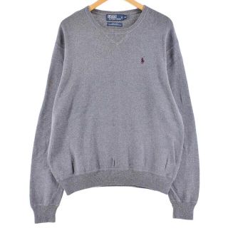 ラルフローレン(Ralph Lauren)の古着 ラルフローレン Ralph Lauren POLO by Ralph Lauren コットンニットセーター メンズM /eaa301770(ニット/セーター)