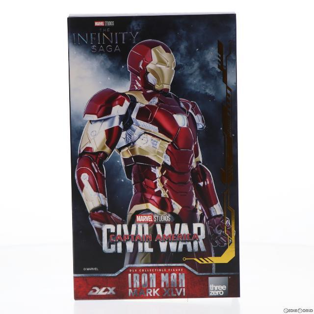 DLX Iron Man Mark 46(DLX アイアンマン・マーク46) Marvel Studios' The Infinity Saga(マーベル・スタジオ『インフィニティ・サーガ』) 1/12 完成品 可動フィギュア threezero(スリーゼロ)