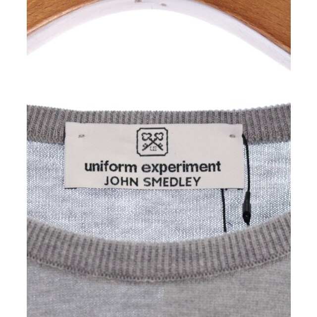 uniform experiment(ユニフォームエクスペリメント)のuniform experiment ニット・セーター 3(L位) グレー 【古着】【中古】 メンズのトップス(ニット/セーター)の商品写真