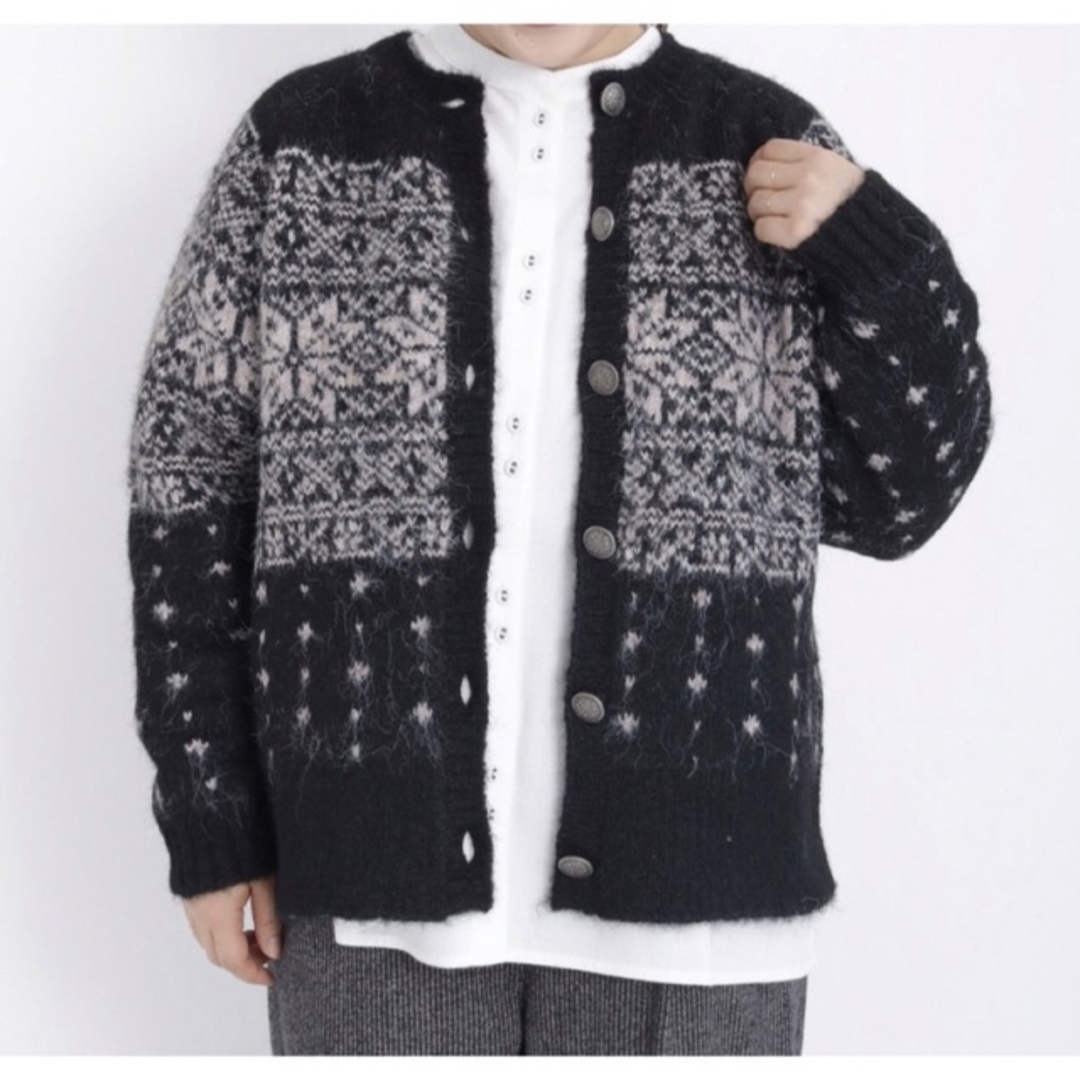 ノルディック柄カーディガン skac.hr
