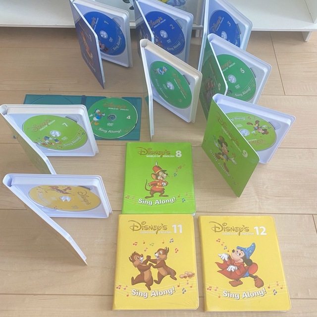 DWEディズニー英語システム シングアロング DVD他 新子役 www.uig