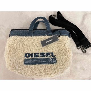 DIESEL - DIESEL ディーゼル デニム ボア リバーシブル トートバッグ