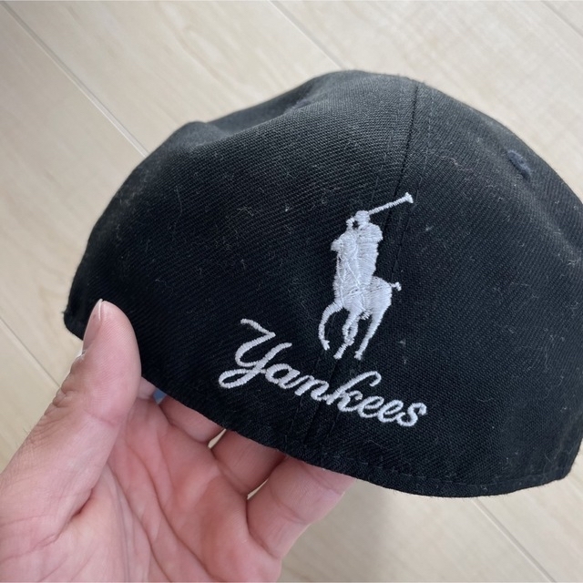 Ralph Lauren(ラルフローレン)のRalph Lauren ny mlb キャップ cap M ブラック 黒 メンズの帽子(キャップ)の商品写真