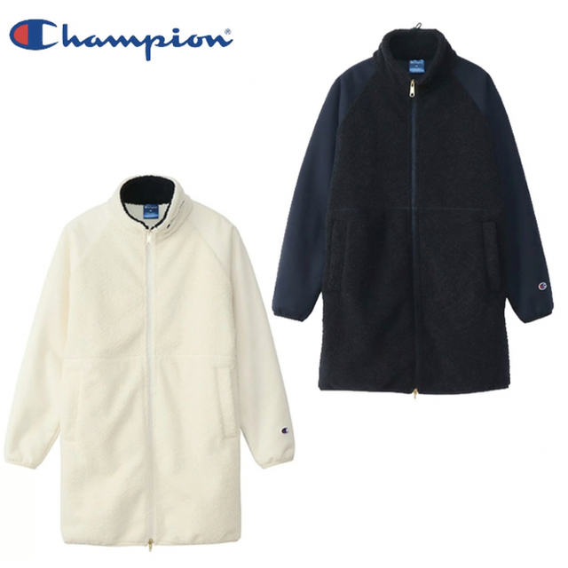 Champion(チャンピオン)の【新品未使用】Champion ボンディング 防風 ボアフリース ハーフコート レディースのジャケット/アウター(その他)の商品写真