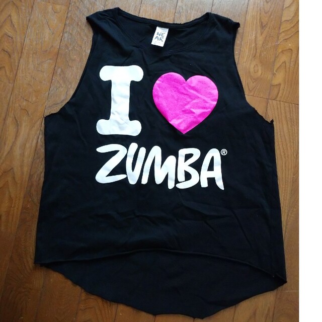 Zumba(ズンバ)のZUMBA アレンジTシャツ レディースのトップス(Tシャツ(半袖/袖なし))の商品写真