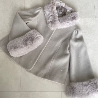 ????TO BE CHIC????トゥービーシック????コート ジャケット 取外しファー