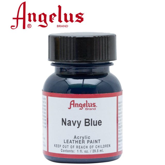 【Navy Blue】Angelus paintアンジェラスペイント エンタメ/ホビーのアート用品(絵の具/ポスターカラー)の商品写真