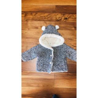 ベビーギャップ(babyGAP)のBaby GAP 裏ボアくまさんコート　3ヶ月〜6ヶ月(ジャケット/コート)