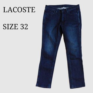 ラコステ(LACOSTE)のラコステ　ジーンズ　32　日本製　ショート　丈短め(デニム/ジーンズ)