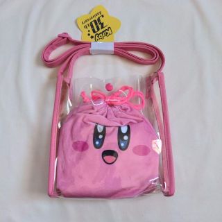 セガ(SEGA)の⭐新品⭐カービー　KIRBY　クリアバッグ入り　ピンク巾着(キャラクターグッズ)