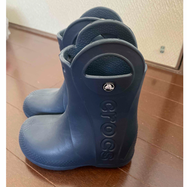 crocs(クロックス)のクロックス　長靴 キッズ/ベビー/マタニティのキッズ靴/シューズ(15cm~)(長靴/レインシューズ)の商品写真