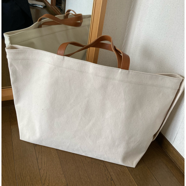 極美品 完売カラー LUDLOW ラドロー ワイドキャンバス トート-