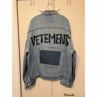 VETEMENTS - vetements 19ss 希少 スタッズ デニムジャケットの ...