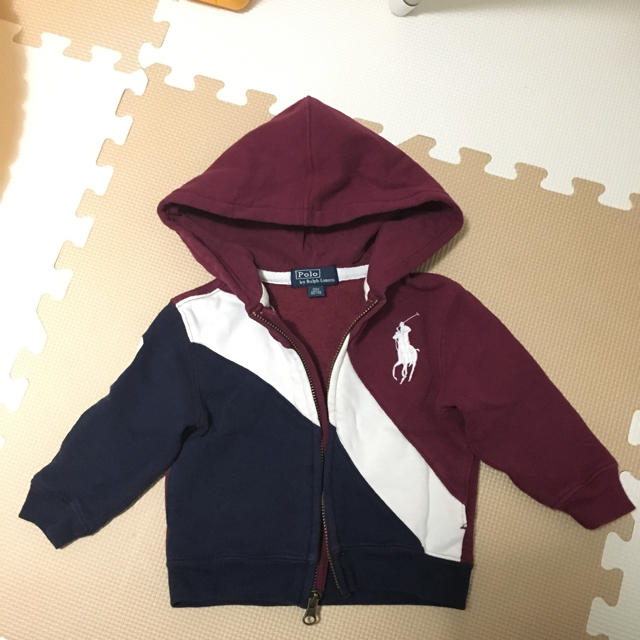 POLO RALPH LAUREN(ポロラルフローレン)のラルフローレン パーカー 80センチ キッズ/ベビー/マタニティのベビー服(~85cm)(トレーナー)の商品写真