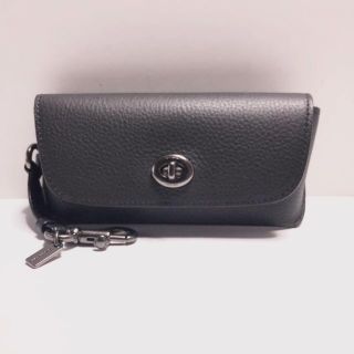 コーチ(COACH)のコーチ メガネケース美品  - F68289 黒(その他)