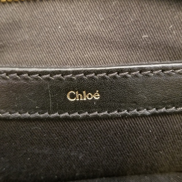 Chloe(クロエ)のクロエ ハンドバッグ アリス 黒 レザー レディースのバッグ(ハンドバッグ)の商品写真