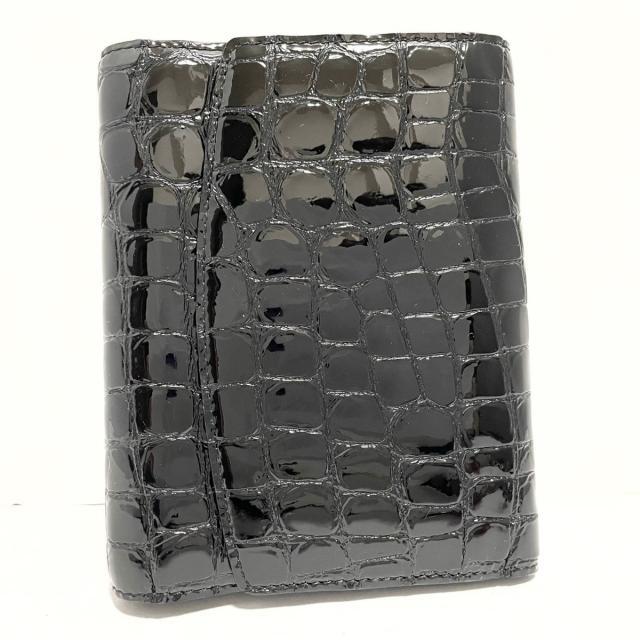 コッコフィオーレ 手帳 - 黒 型押し加工 レディースのファッション小物(その他)の商品写真