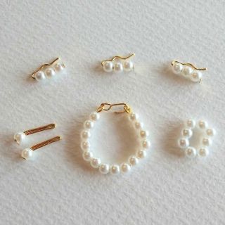 リカちゃん　ピアス　ネックレス　ヘアピン　ブレスレット(人形)