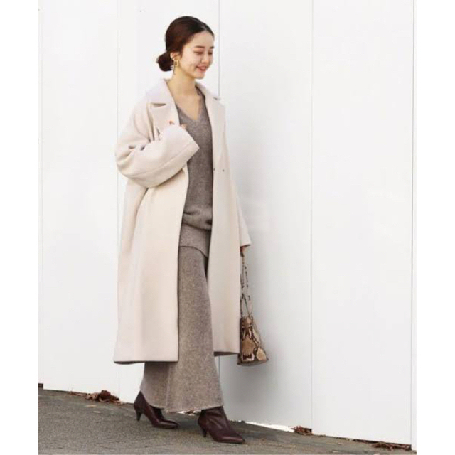 IENA(イエナ)のIENA♡MANTECO オーバーチェスターコート レディースのジャケット/アウター(ロングコート)の商品写真