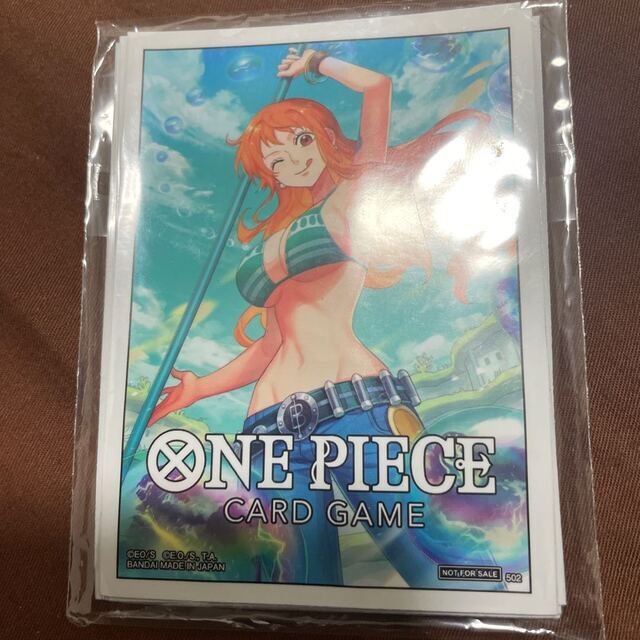 ONE PIECE - ワンピースカード ナミ スリーブ 未開封 交流会 特典の