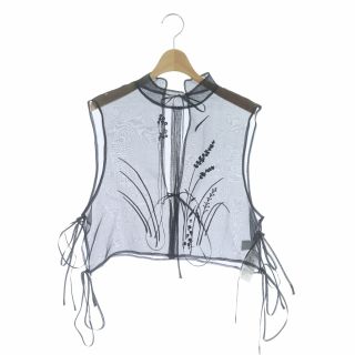 マメクロゴウチ 21SS Sheer Vest ベスト MM21SS-AC023(ベスト/ジレ)