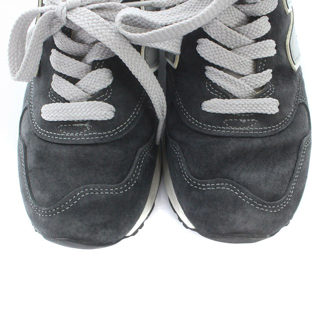 New Balance(ニューバランス)のニューバランス スニーカー スエード ロゴ 23cm グレー レディースの靴/シューズ(スニーカー)の商品写真