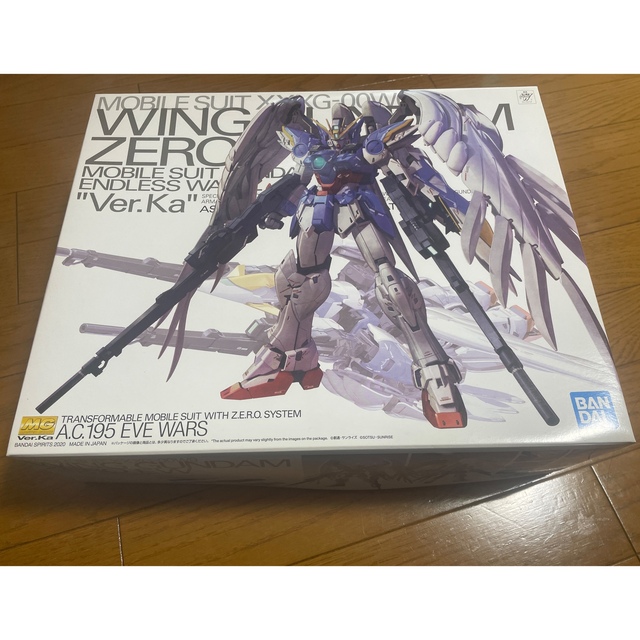 MG 1/100 ウイングガンダムゼロ　EW Ver.Ka 未開封新品 エンタメ/ホビーのおもちゃ/ぬいぐるみ(プラモデル)の商品写真