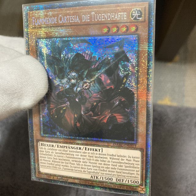 値引きOK!遊戯王 英語 DABL 赫の聖女カルテシア スターライトレア EU版