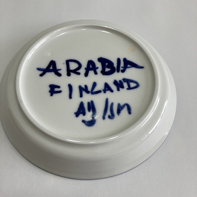 ARABIA(アラビア)のアラビア　デミタスカップ&ソーサー　パジュ？ インテリア/住まい/日用品のキッチン/食器(食器)の商品写真