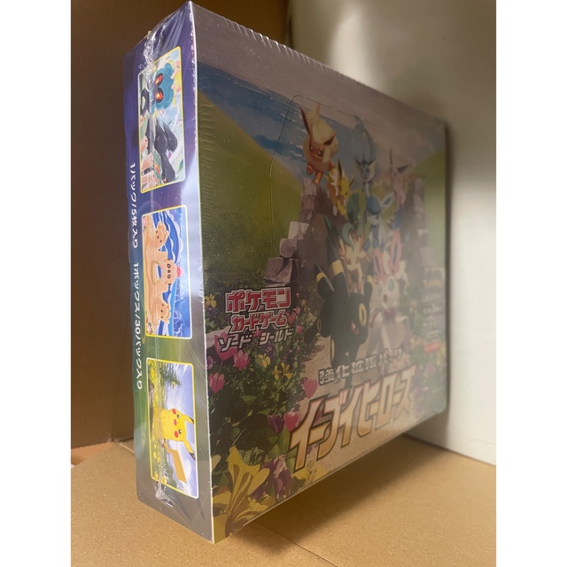 未開封　ポケモンカードゲーム イーブイヒーローズ 1BOX エンタメ/ホビーのトレーディングカード(Box/デッキ/パック)の商品写真