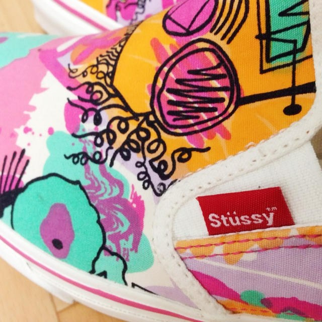 STUSSY(ステューシー)のSTUSSY♡スニーカー チャンゴ柄!! レディースの靴/シューズ(スニーカー)の商品写真