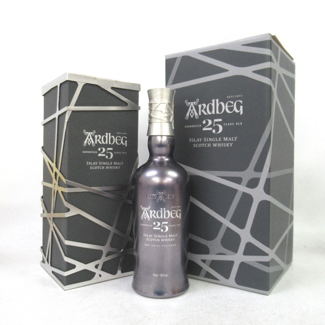 10％OFF】 未開封☆ARDBEG【アードベッグ】 25年 700ml 箱付【中古