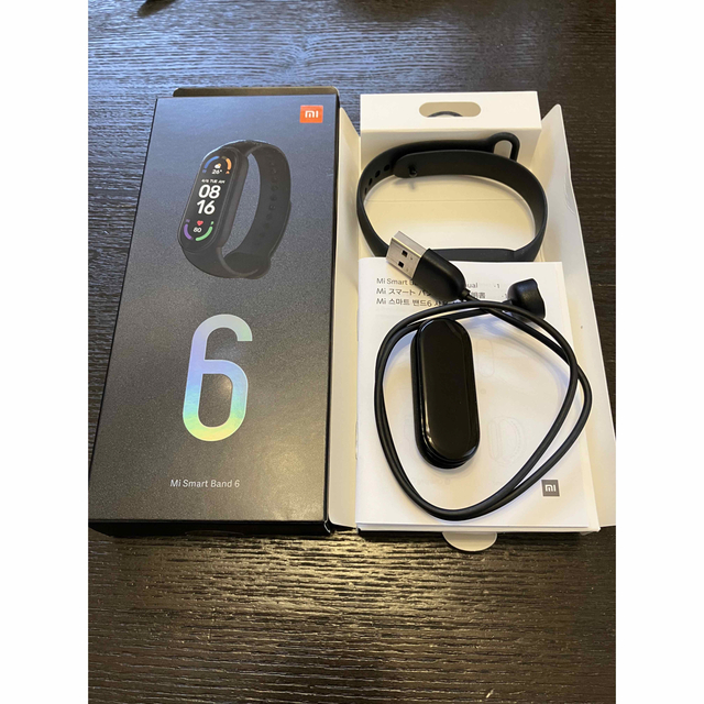 mi band 6 本体とバンドセット　中古 レディースのファッション小物(腕時計)の商品写真