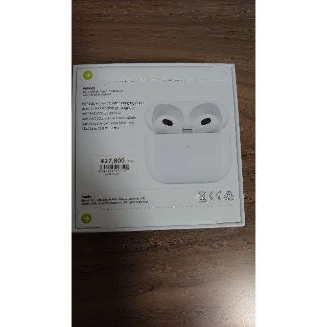 MME73J/A 第3世代 アップル AirPods なつかしく MME73J/A 第3世代 アップル AirPods なつかしく