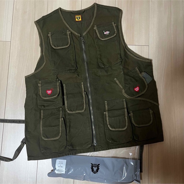 Mサイズ HUMAN MADE HUNTING VEST Olive ベスト