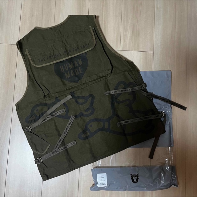 Mサイズ HUMAN MADE HUNTING VEST Olive ベスト