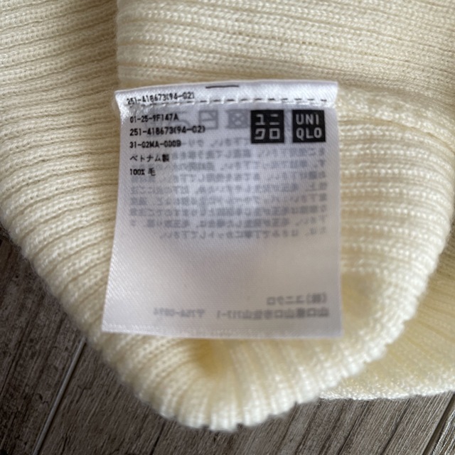 UNIQLO(ユニクロ)のユニクロ　タートルネック レディースのトップス(ニット/セーター)の商品写真