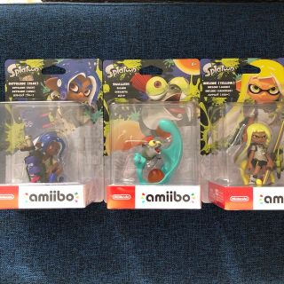 ニンテンドウ(任天堂)のスプラトゥーン3 amiibo3点セット(ゲームキャラクター)