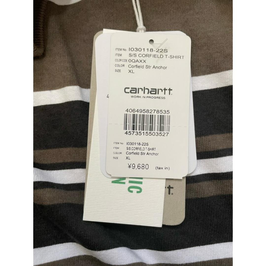 Carhartt/カーハート S/S CORFIELD T-SHIRT ボーダー Tシャツ【A30073-007】