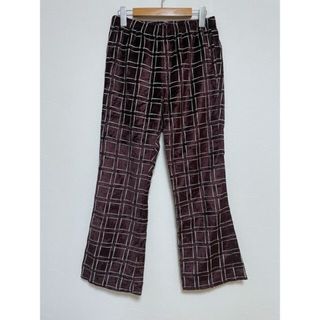 ニードルス(Needles)のNeedles/ニードルス FK103 Warm-Up Boot-Cut Pant - Needles Emb. C/R Velvet ブーツカット パンツ【A30083-007】(その他)