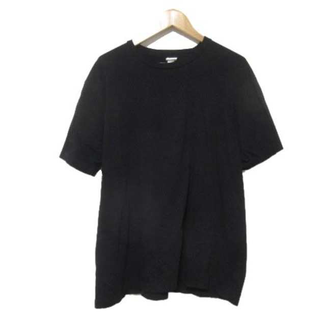 YAECA(ヤエカ)のヤエカ YAECA STOCK Tシャツ カットソー 半袖 無地 黒 ブラック メンズのトップス(Tシャツ/カットソー(半袖/袖なし))の商品写真