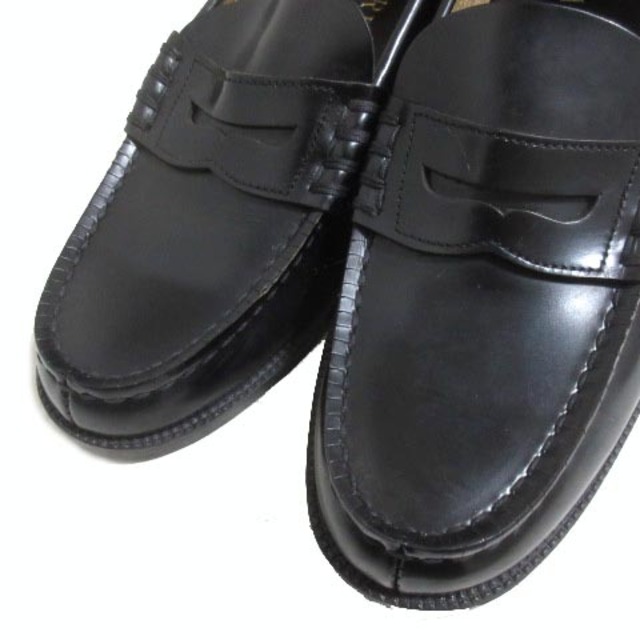 HARUTA(ハルタ)のハルタ HARUTA コインローファー 黒 ブラック 26EEE  メンズの靴/シューズ(その他)の商品写真
